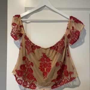 Gorgeous Off The Shoulder Shirt (Like New)